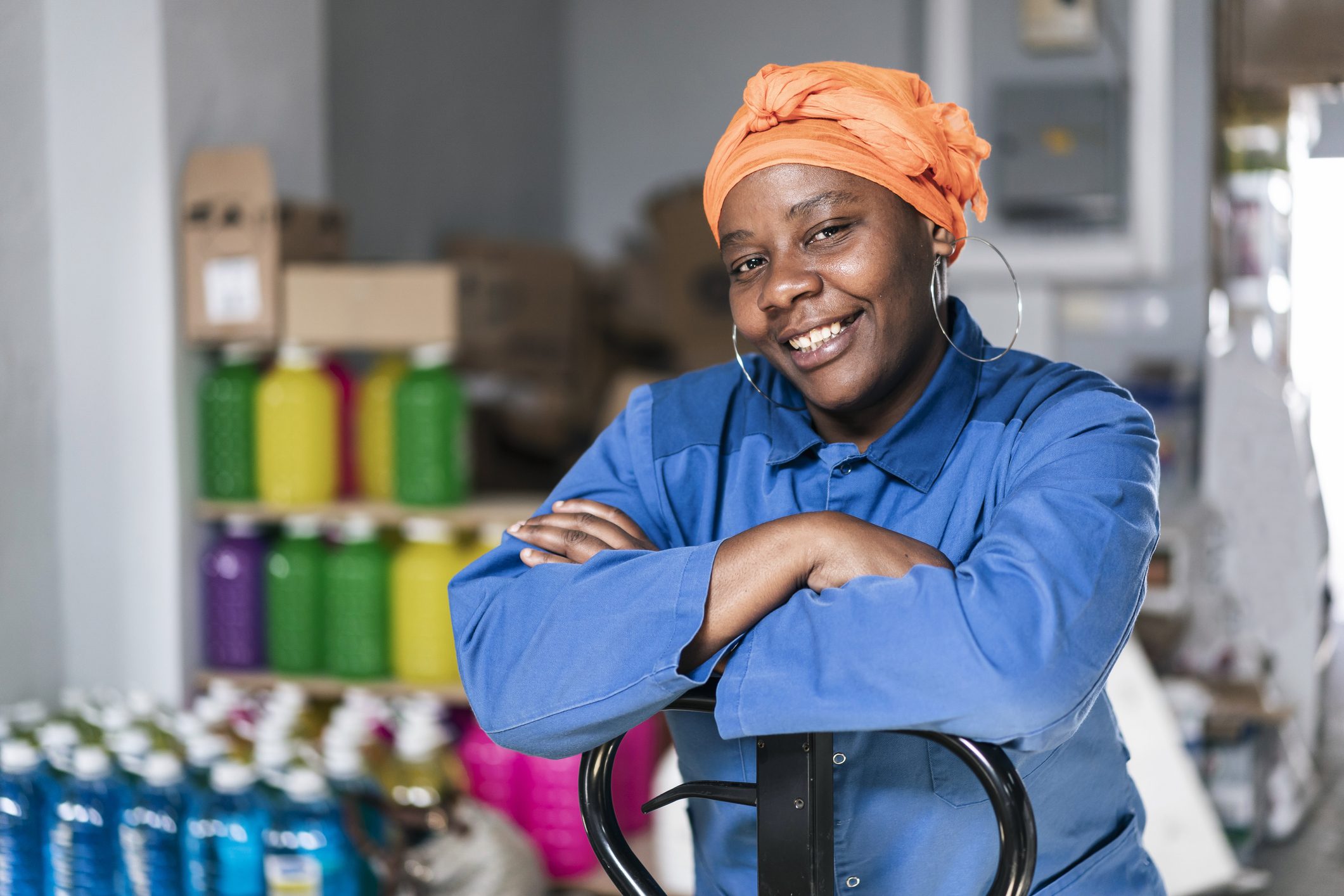 Woman thinking about growth strategies