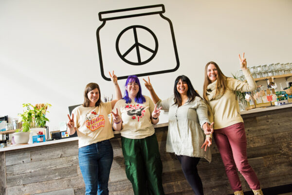 The team at Chickpeace Zero Waste Refillery in Kelowna