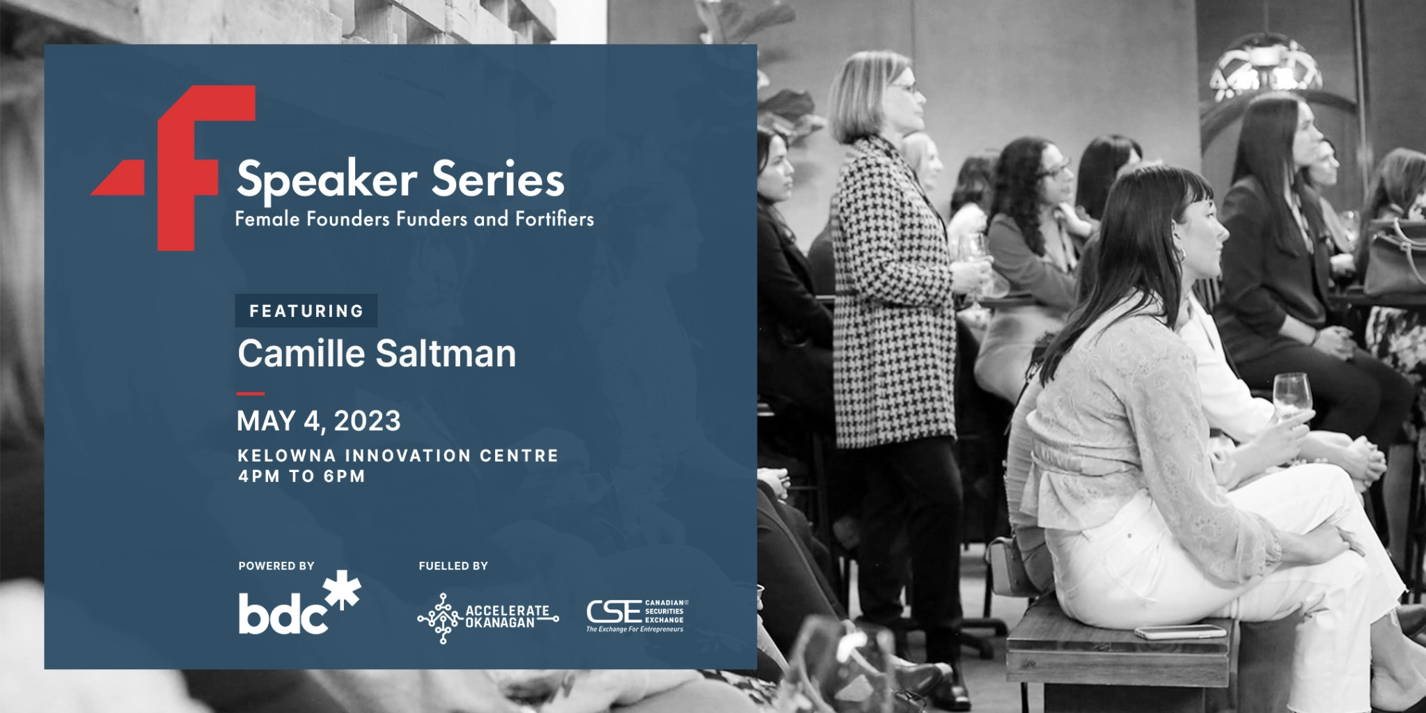 Female Founders Funders and Fortifiers Speaker Series - WeBC