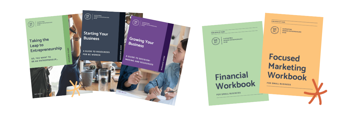 Resource guides and workbooks for small business owners