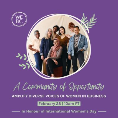 A Community of Opportunity Event, February 28